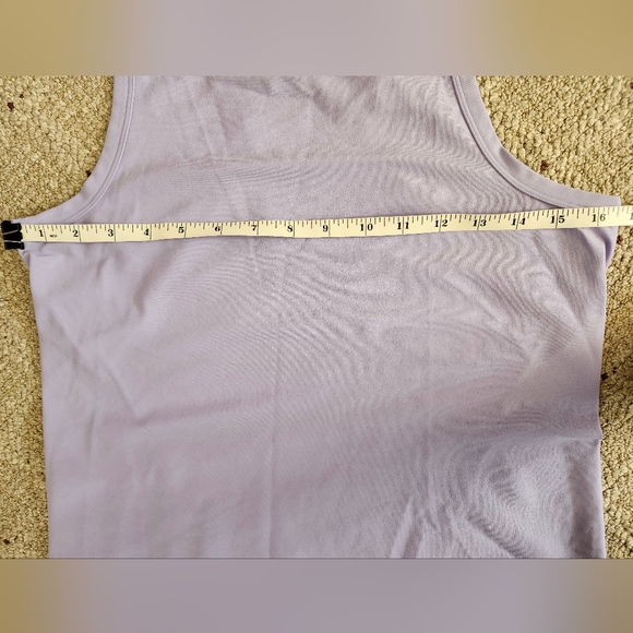 Lululemon Align Waist-Length Racerback Tank Top Lilac Smoke Size 12 - Picture 9 of 9